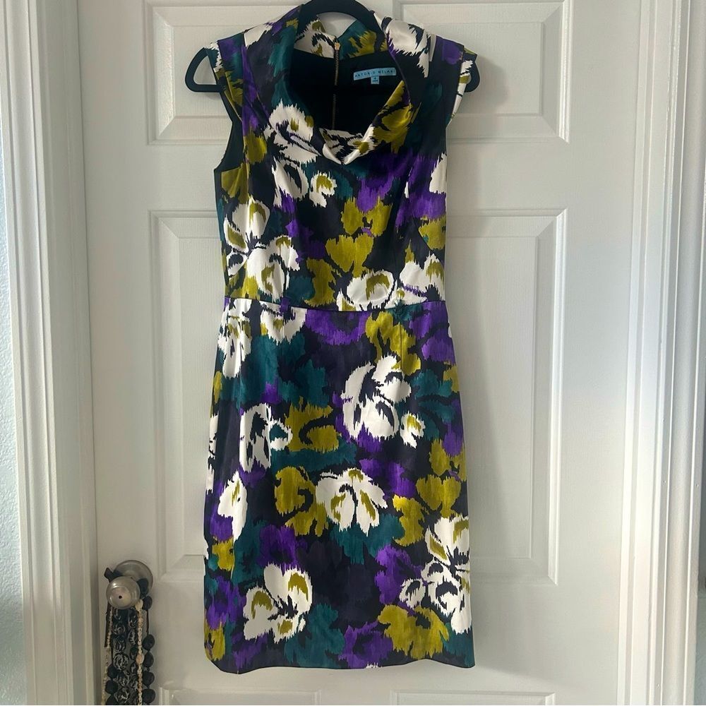 ANTONIO MELANI- Floral Work or Cocktail Dress